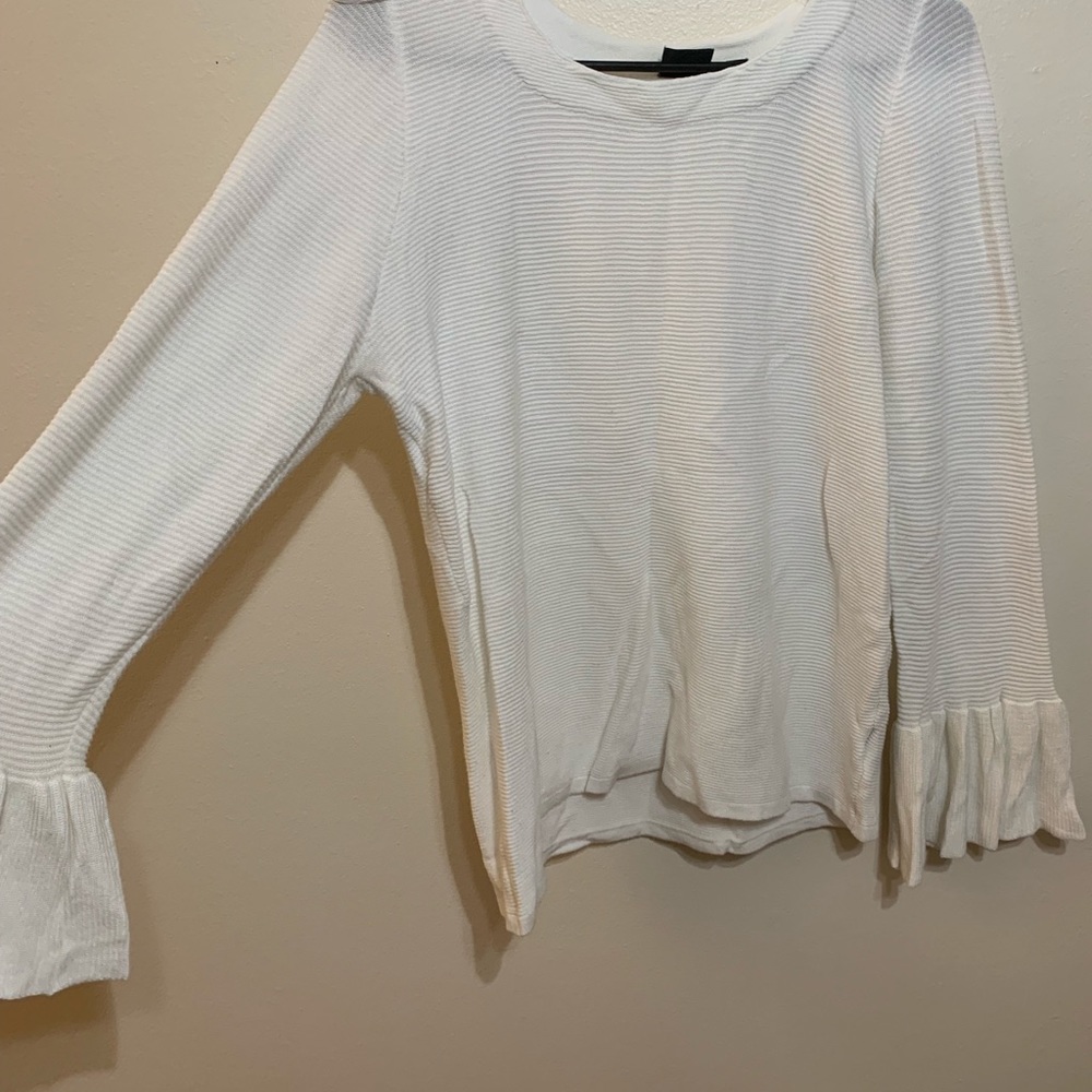 Flutter Sleeve Sweater